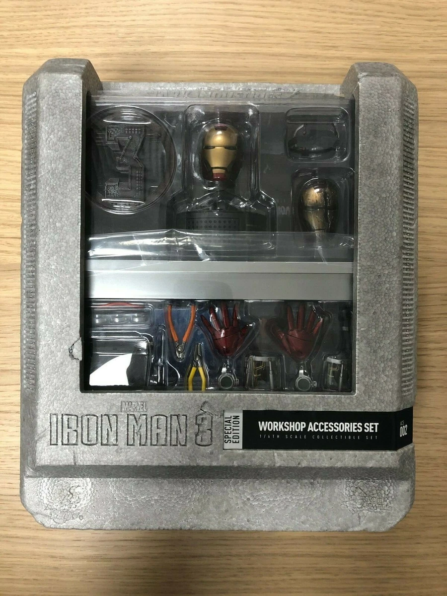 Hot ACS 002 Iron Man 3 Stark&#039;s Workshop Set 1/6 Accessories NEW | eBay