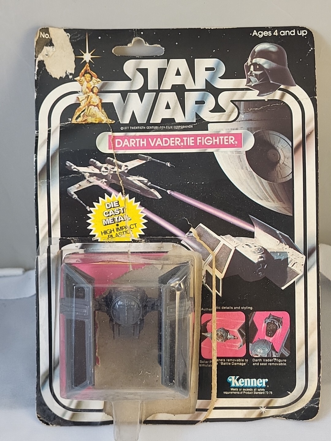 Fighter Toy Kenner Tie Fighter 1978 Darth Vader Tie Fighter