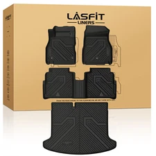 LASFIT Floor Mats for Nissan Kicks 2018-2024 Cargo Mat Waterproof Floor Liner