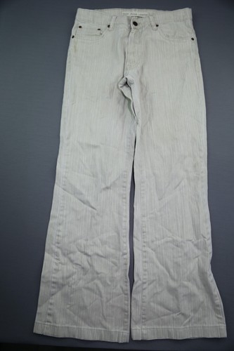 Vintage Women's 2005 Pepe Jeans Wide Leg Pinstripe Beige 5 Pocket Sz 30  (30x29) | eBay