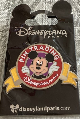 Disney Pin, Pin Trading Mickey, Disneyland Paris, OE