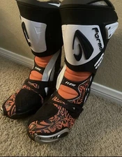 Forma Ice Pro Flow Motorcycle Boots Danilo Petrucci Orange EU 45