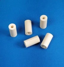 5 - Juma 1.25" Ivory Colored Tube Ferrules - Pool Cue Ferrule .250 i.d.