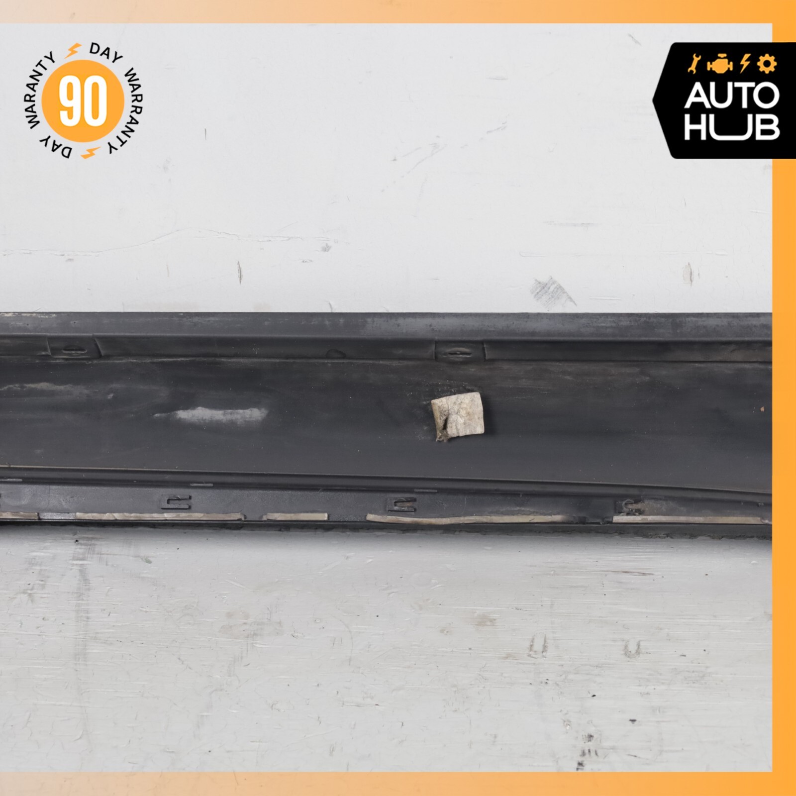 07-11 Bentley Continental GTC Speed Left Side Skirt Rocker Panel Black OEM 46k