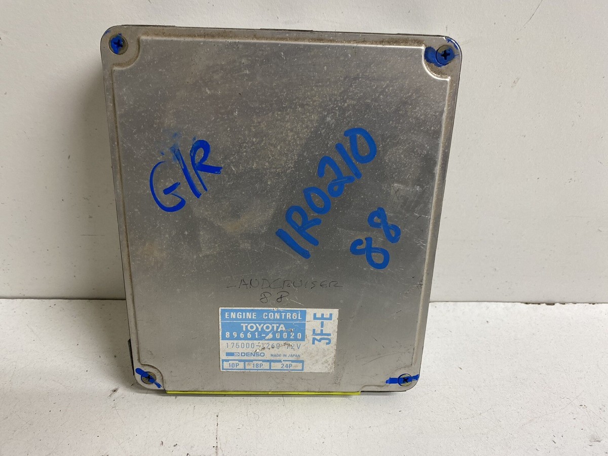 1988-1990 Toyota Land Cruiser FED Engine Computer Module Ecu