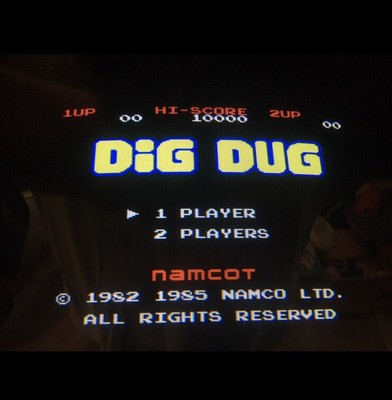 Nintendo Playchoice 10 Dig Dug Cart Pc-10 Digdug