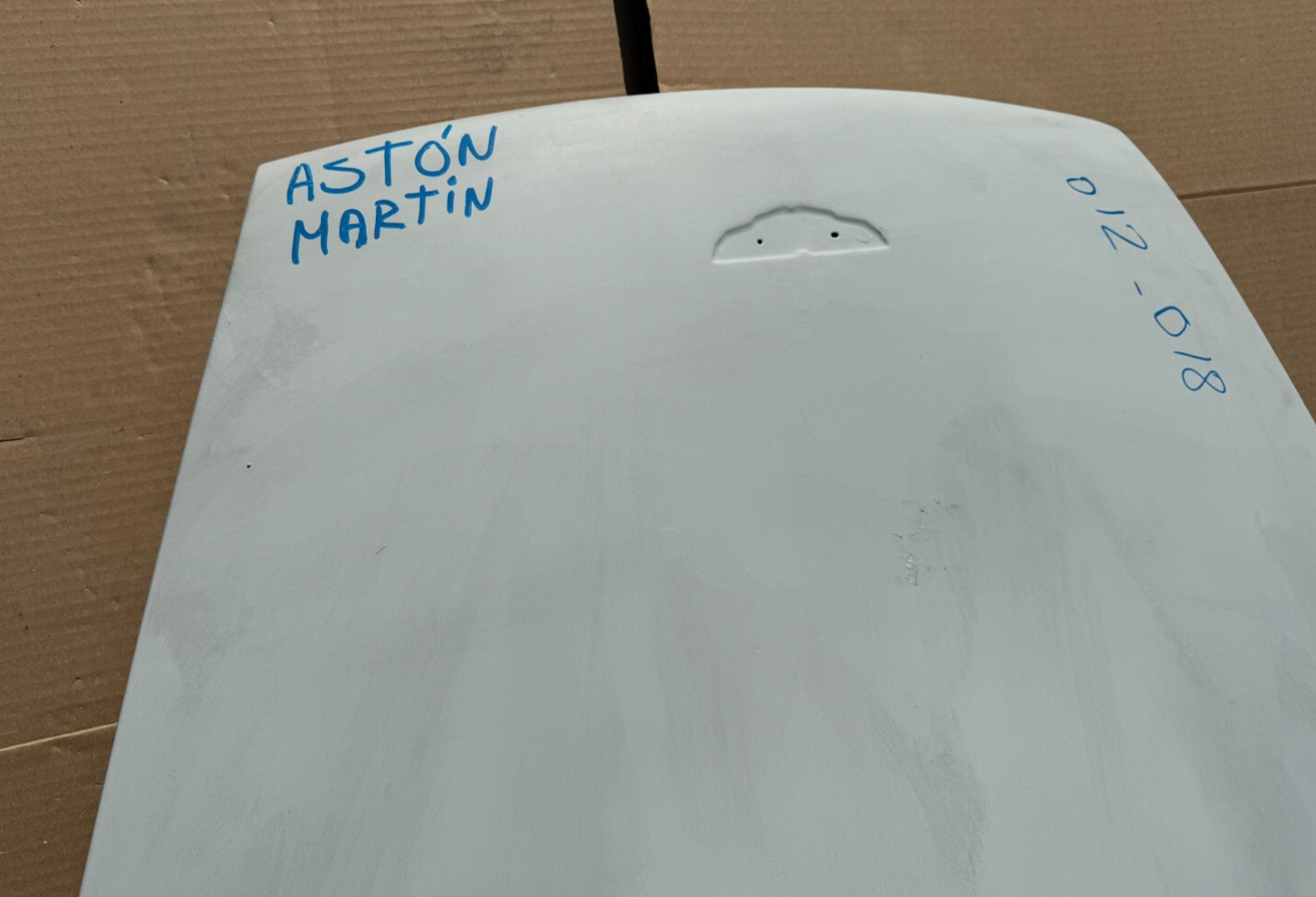 05-12 ASTON MARTIN DB9 VOLANTE FRONT BONNET SHELL HOOD PANEL COVER UNPAINTED OEM