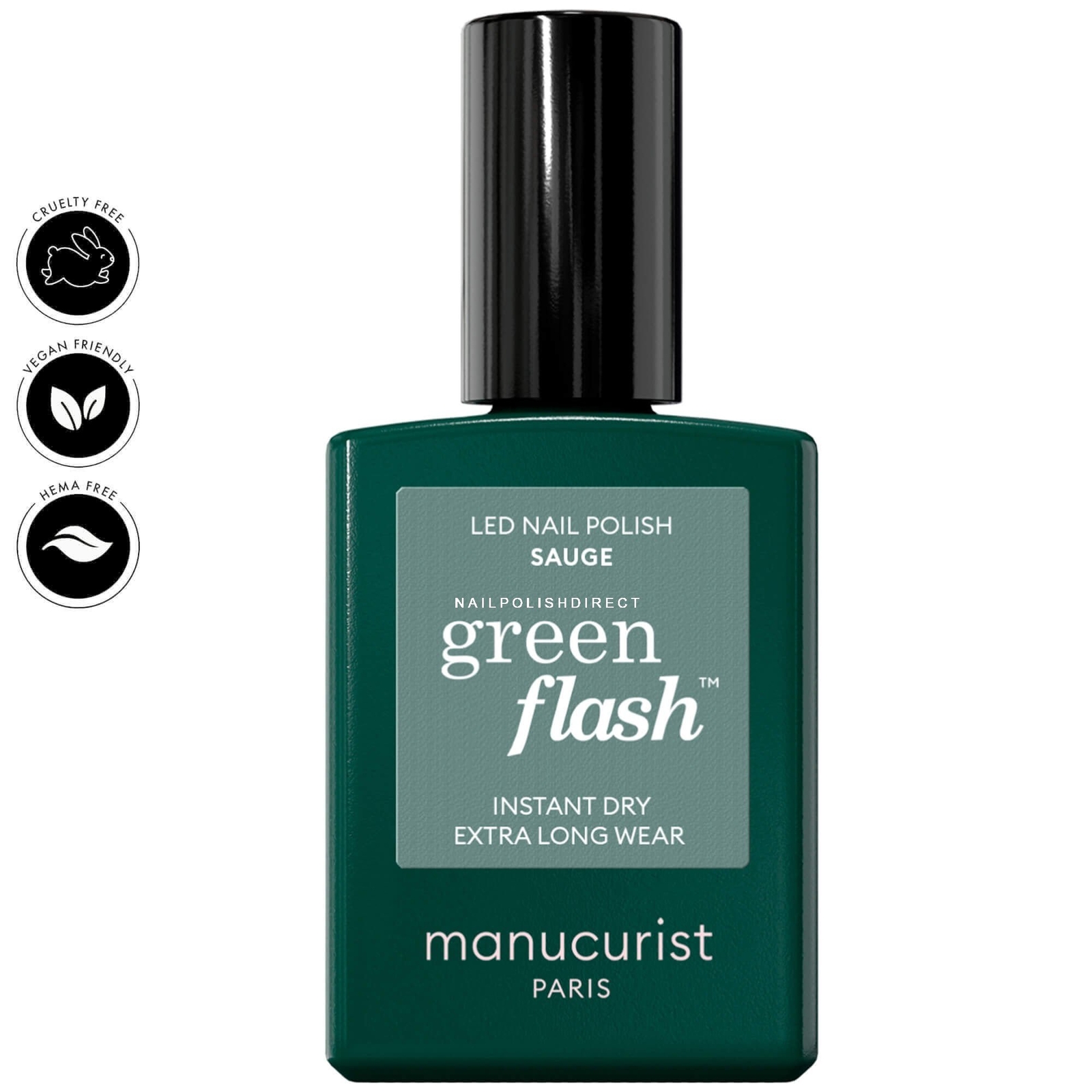 Manucurist Green Flash Gel Polish - Sauge 15ml (51465)
