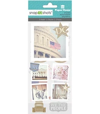 Paper House Snapshots Word Stickers - Washington DC #283