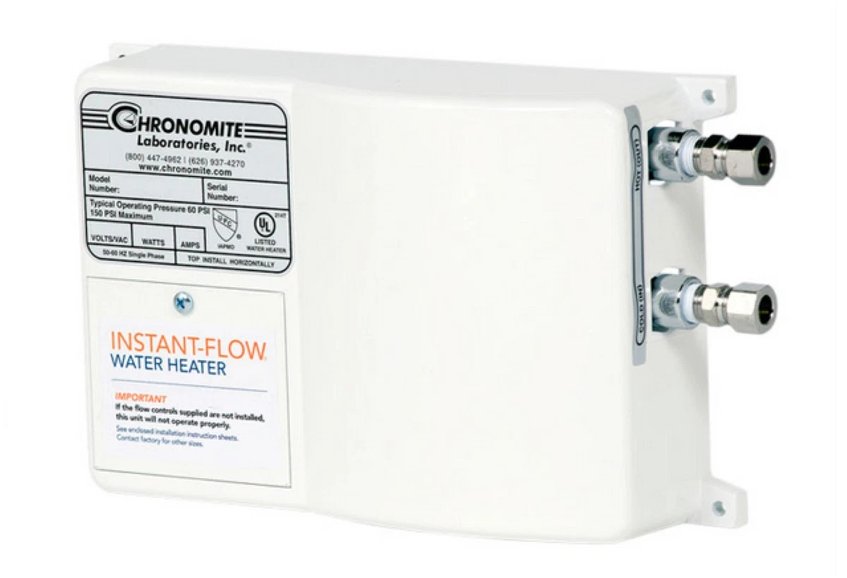 Chronomite Instant-Flow SR40/240 Tankless Hot Water Heater. 40 Amp. 240  Volt. | eBay