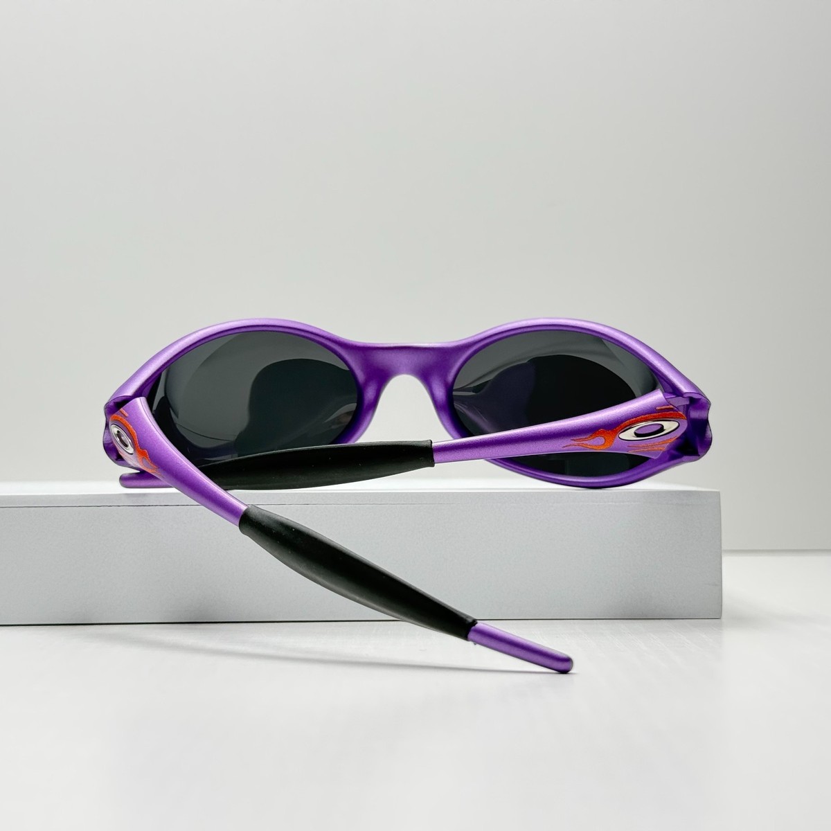 Oakley X Brain Dead Eye Jacket Sunglasses Purple Black Lens Y2K | eBay