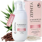 Zephta H-Regrow 2.0 Rice Nutri Spray 1.7 oz | Biotin + Caffeine Thin Hair Scalp