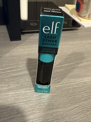 E.l.f. Lash XTndr Length & Definition Mascara Pitch Black 0.21 Oz 5 G Sample