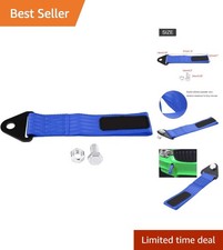 Eye-catching Racing Car Tow Strap - 10000 Lbs Capacity Universal Fit Eye-catching Racing Car Tow Strap - 10000 Lbs Capacity Universal Fit