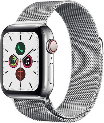 Apple Watch Series 5  - Stainless Milanese Loop 40MM - Model A2094