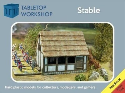 28mm (1:56) Stallbausatz The Tabletop Workshop 28MEDSTBL