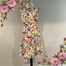 Tommy Hilfiger Floral Sleeveless knee length Dress size