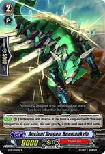 Vanguard TCG card BT11/036EN R Ancient Dragon, Beamankylo Seal Dragons Unleashed