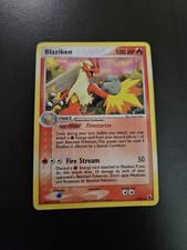 Pokemon TCG Blaziken Holo Rare 3/109 Ruby and Sapphire Card MP