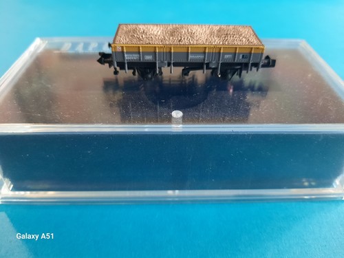Dapol 2F-060-019 - Off. Güterwagen Grampus Engineers grey yellow Dutch DB 991673 | Condition: Neu
