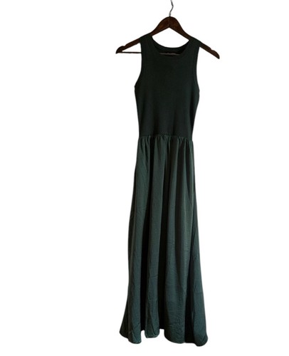 blu pepper Kleid smaragdgrün ärmellos Maxi Damen Größe S - Bild 6 von 8