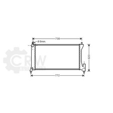 Radiateur Suzuki WAGON R+