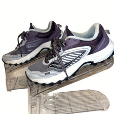 SAUCONY Excursion Gray Purple Running Shoes S...
