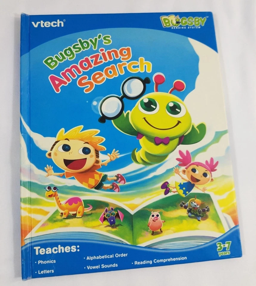 VTech Bugsby Reading System Lot of 3 Books Dora Wonder Pets and Amazing Search - Image 2 of 4