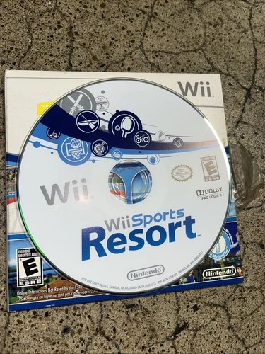 New ListingWii Sports Resort (Nintendo Wii, 2009) Sleep Cover! Tested & Working!