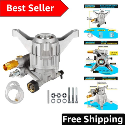#ad High Performance Vertical Pressure Washer Pump 3000 PSI 2.5 GPM Easy Install $76.49