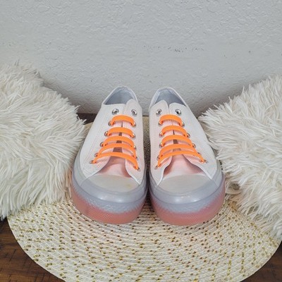 Converse Chuck Taylor All-Star CX OX Low White Wild-Mango Orange Sneakers