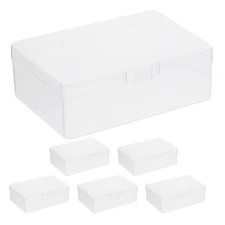 6 Pcs Card Protection Box Game Holder Durable Storage Containers