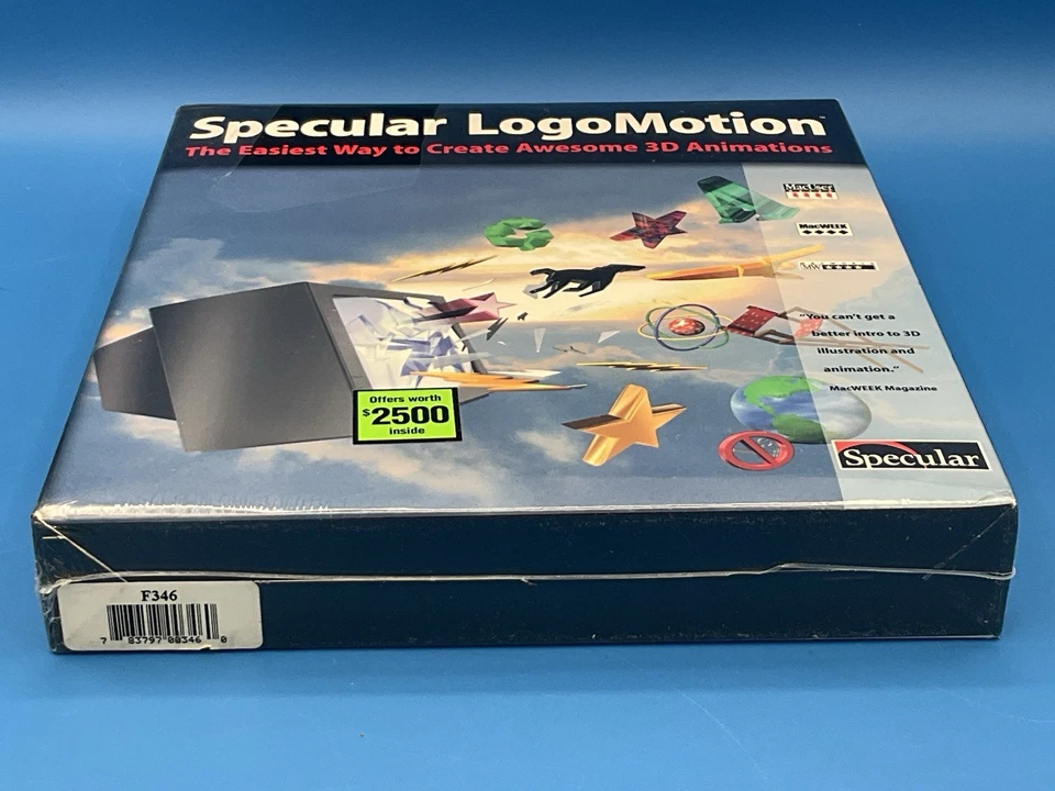 Specular LogoMotion for MAC Create 3D Animation Graphics Presentation - Image 3 of 4