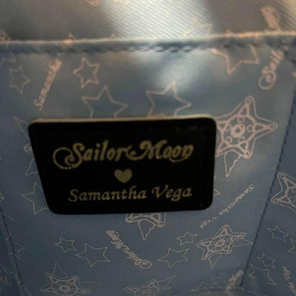 Mochila negra para mujer Sailor Moon × Samantha Vega colaboración kawaii sin usar Foto 4 de 4