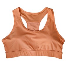 Fabletics On The Go Athletic Sports Bra Orang...