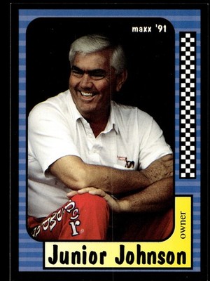 Junior Johnson 1991 Maxx #87 Junior Johnson & Associates