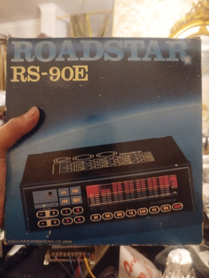 Roadstar Graphic Equaliser Rs-90e Vintage Eq Stereo Rare 