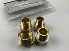 Equus 9851 Mechanical Water Temperature Gauge Adapter Brass Fittings Kit 4 Pcs