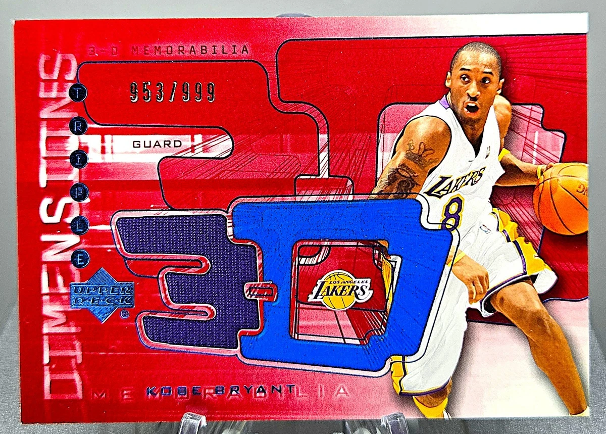 2003-04 Upper Deck Triple Dimensions - Kobe Bryant #3DW16 for sale