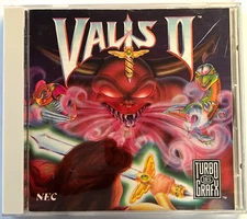 NEC TurboGrafx-16 CD VALIS II 2 (1990) Turbo Duo **FAST FREE SHIPPING**