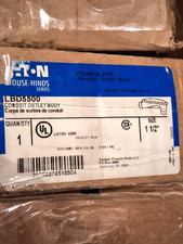 New Eaton Crouse-hinds Lbd5500 Condulet Conduit Outlet Body 1-12