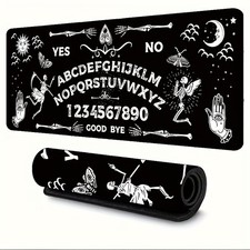 40 90cm Durable, Washable Large Gaming Mouse Pad - Skull Pattern Ideal for Game