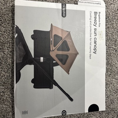 Brand New Midnight Black Bugaboo Fox5 fox3 fox2 fox Cameleon 3 breezy sun canopy