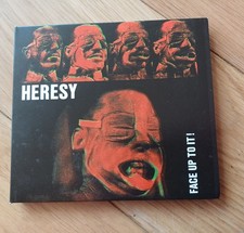 Heresy - Face Up To It! CD UK Crust Punk
