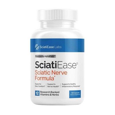 SciatiEase Labs Sciatic Nerve Formula- Build Muscle and Endurance, Improve Sleep