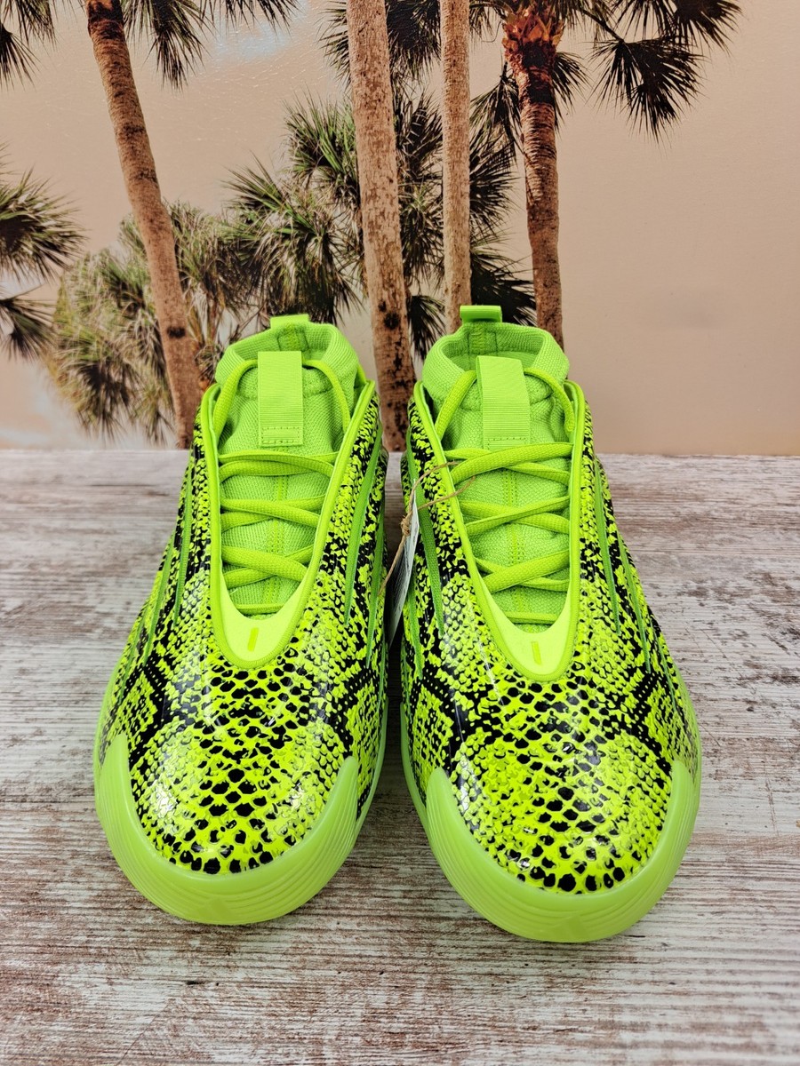 Adidas Harden Volume 9 “Green Snakeskin” Black Solar Slime Men's