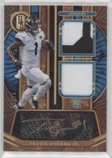2021 Gold Standard Rookie Jersey Double Prime 13/49 Travis Etienne Jr Auto ni4