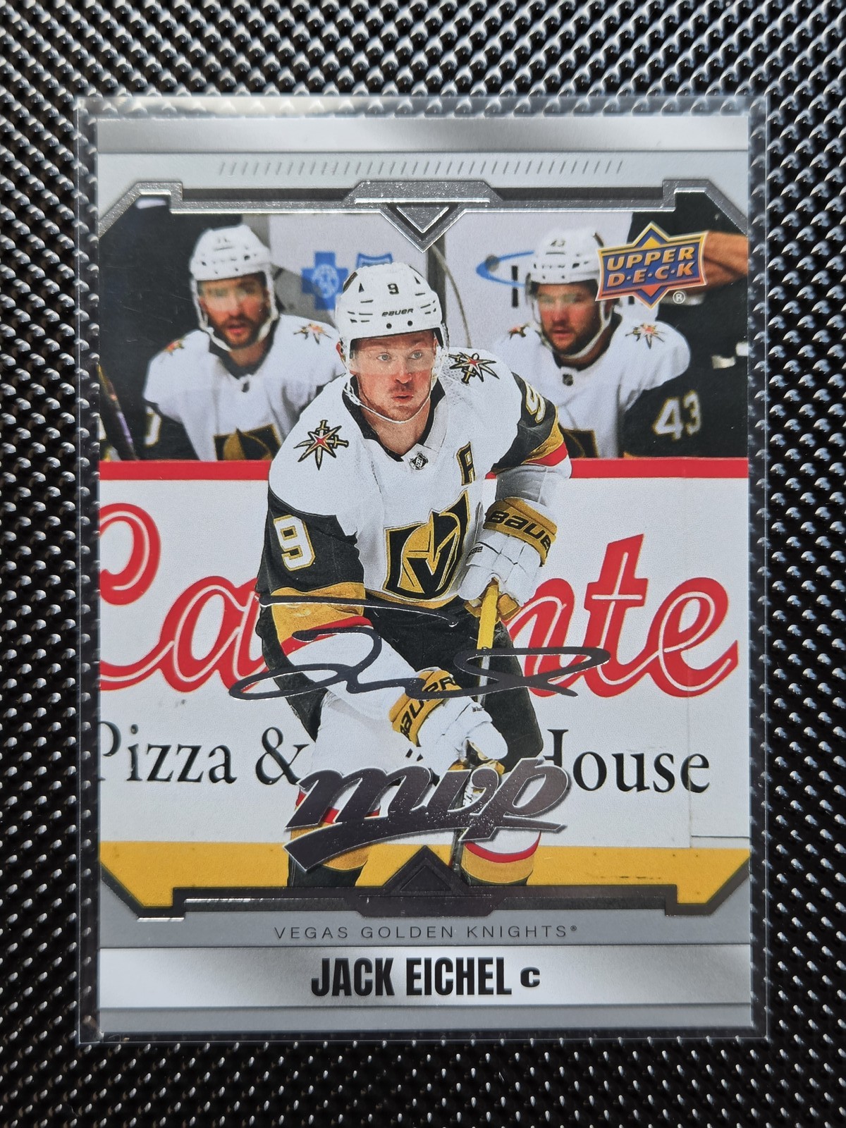 2024-25 Upper Deck MVP #11 Jack Eichel Silver Script