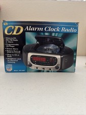 Tozai Model Act-682 Stereo CD Player Untested AM/FM Radio Digital Alarm Clock