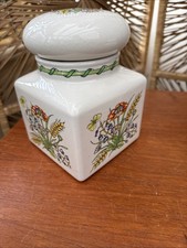 vintage Taunton Vale Storage Jar Wild Floral Medium Size Kitchen Ware